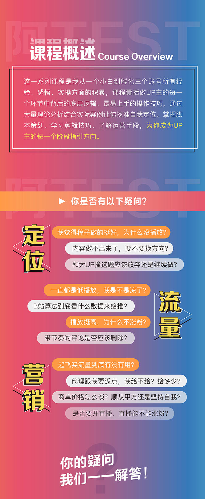 图片[2]-【副业项目3451期】百万粉丝UP主独家秘诀：冷启动+爆款打造+涨粉变现 2个月12W粉（21节视频课)-万图副业网