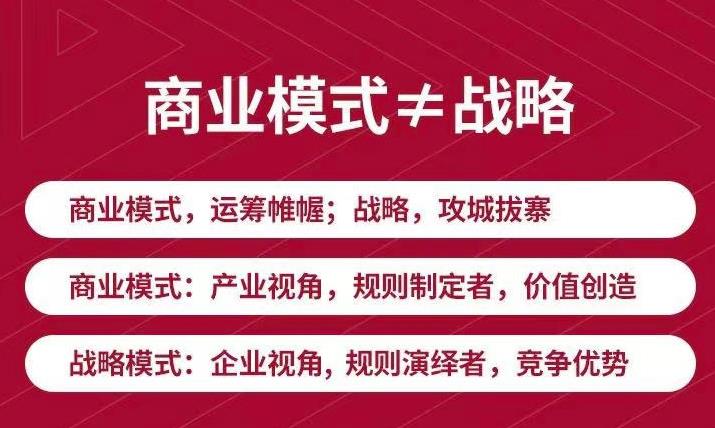 【副业项目3708期】《新商业模式与利润增长》好的商业模式让你持续赚钱 实战+落地+系统课程-万图副业网