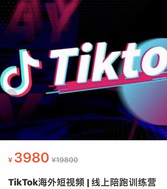 图片[2]-【副业项目3837期】TikTok海外抖音短视频线上陪跑训练营，玩赚Tiktok少走弯路-万图副业网