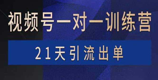 【副业项目4068期】视频号训练营：带货，涨粉，直播，游戏，四大变现新方向，21天引流出单-万图副业网