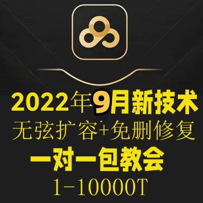 【副业项目40312期】2022年9月最新百度网盘无限扩容技术，外面卖599的，自用或出售都可以-万图副业网