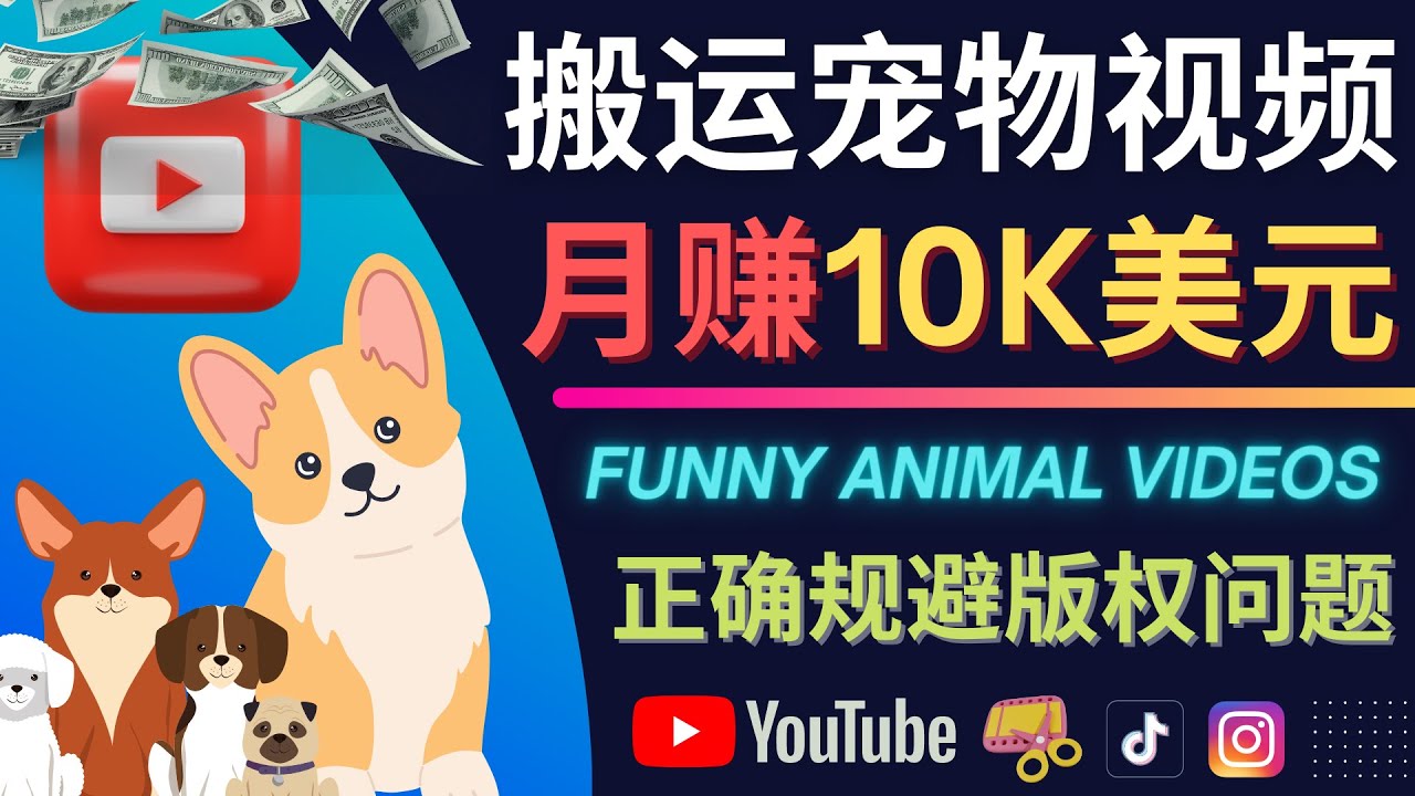 【副业项目4509期】搬运TIKTOK视频到YouTube，并进行二次创作，月赚1万美元以上-万图副业网