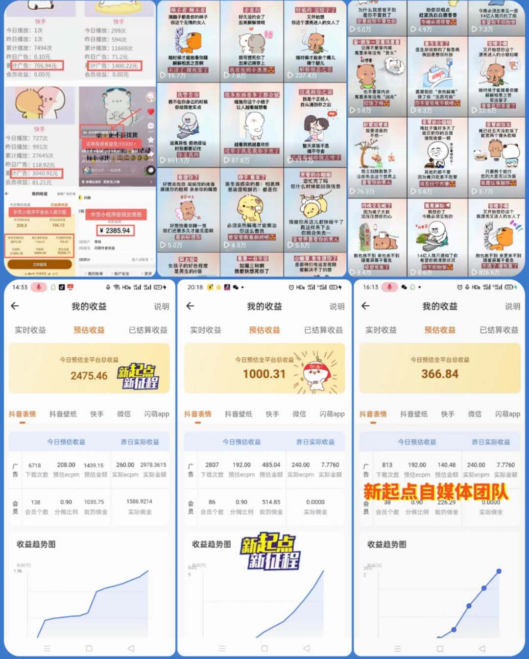 图片[2]-【副业项目5541期】动态背景表情包取图小程序，1万播放量收益10~15元，一条大热门赚几千上万-万图副业网
