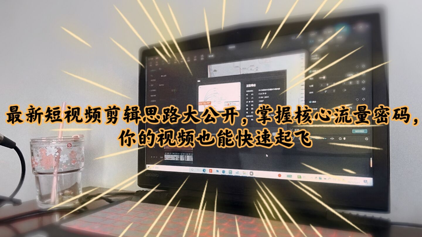 【副业项目6115期】最新短视频剪辑思路大公开，掌握核心流量密码，你的视频也能快速起飞-万图副业网