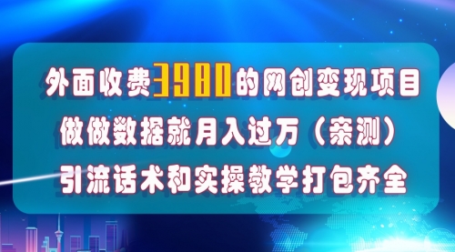 【副业项目8036期】在短视频等全媒体平台做数据流量优化，实测一月1W+，在外至少收费4000+-万图副业网