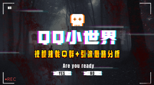【副业项目8268期】QQ小世界_Q群挂载教程+引流思路分析-万图副业网