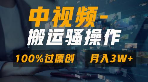 【副业8948期】无脑双重去重原创视频，100%中视频+视频号分成计划-万图副业网