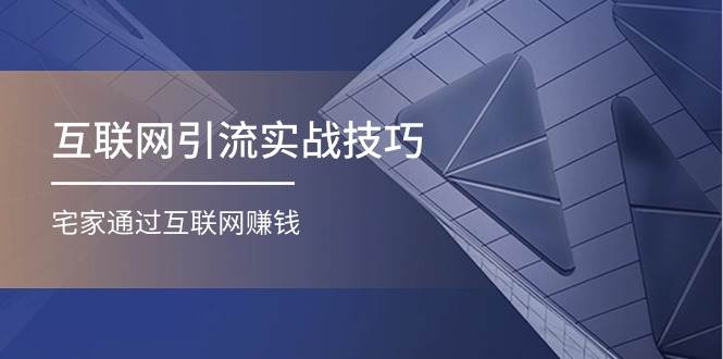 互联网引流实操技巧(适合微商，吸引宝妈)，宅家通过互联网赚钱（17节）-万图副业网