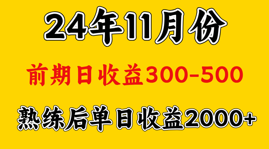 轻资产项目，前期日收益500左右，后期日收益1500-2000左右，多劳多得-万图副业网